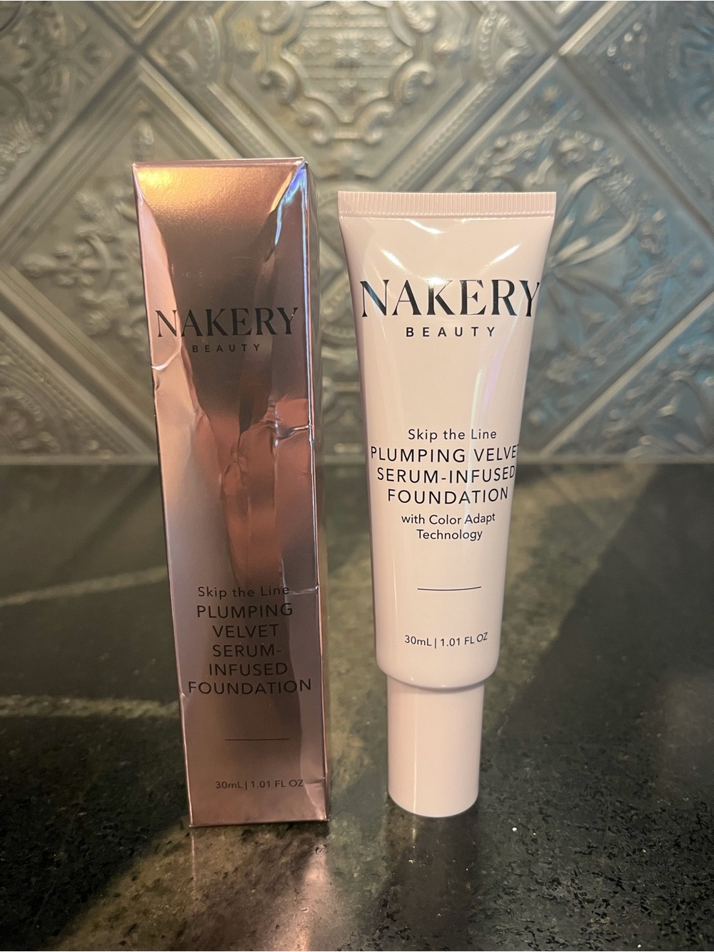 Nakery Beauty Plumping Velvet Serum-Infused Foundation — Medium